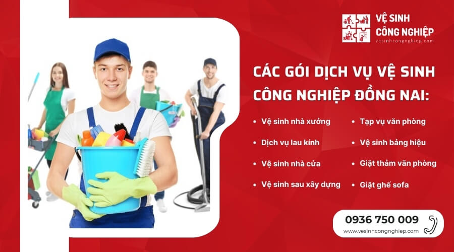 các gói vệ sinh công nghiệp tại đồng nai