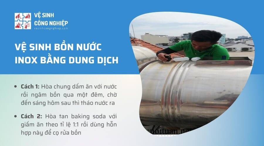 Vệ sinh bằng dung dịch