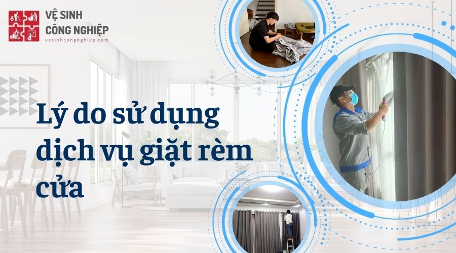 dịch vụ giặt rèm cửa tại nhà​