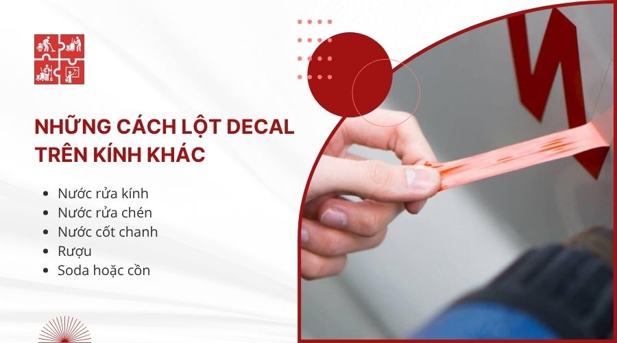 lột decal dán tường