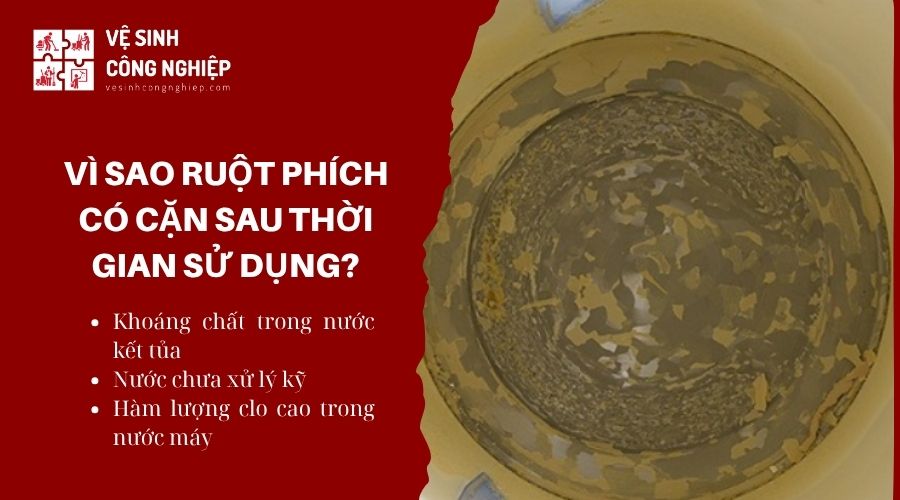 vệ sinh phích nước