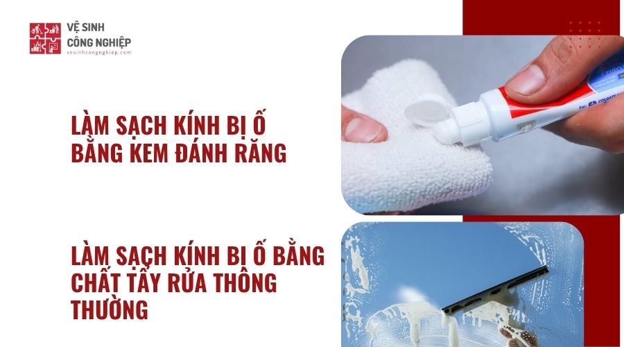 cách xử lý kính bị ố vàng
