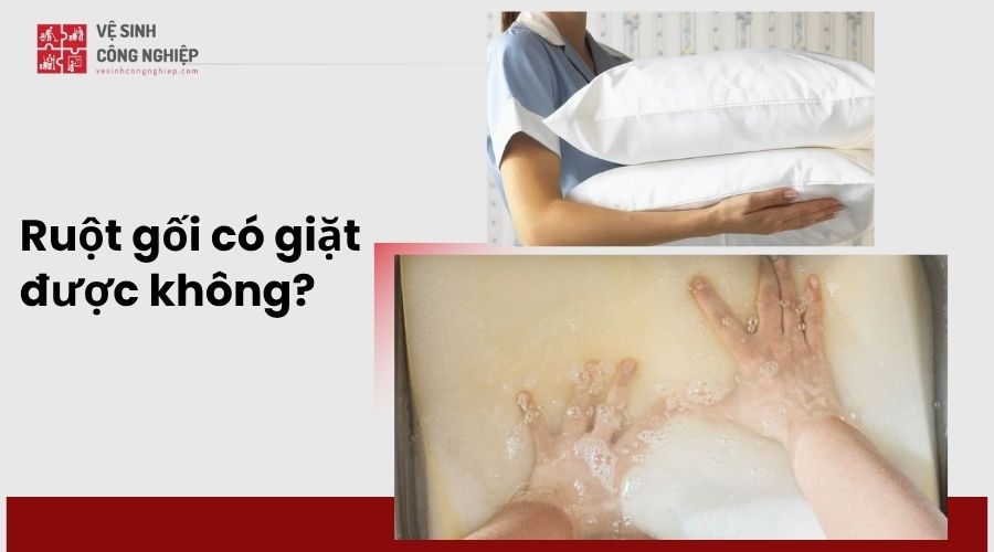 ruột gối có giặt được không