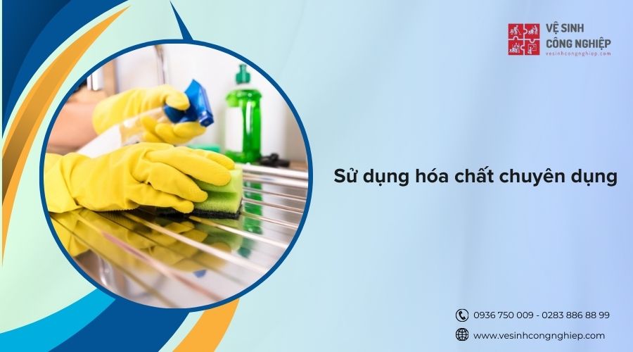 mẹo làm sáng đồ inox bằng hóa chất chuyên dụng 