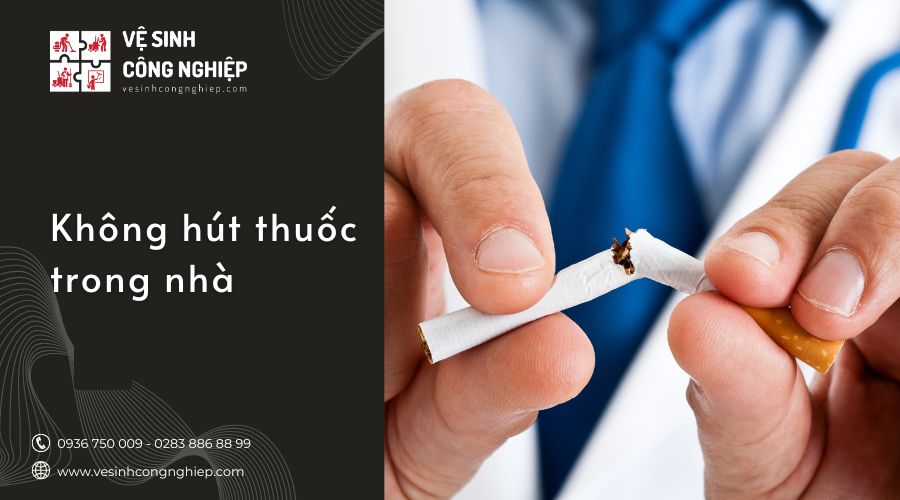 không hút thuốc trong nhà