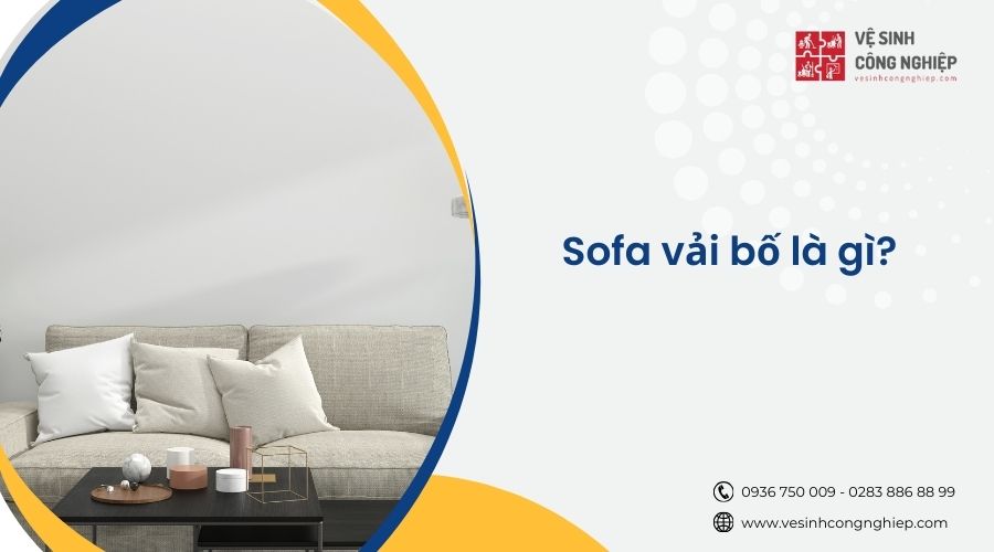sofa vải bố là gì 
