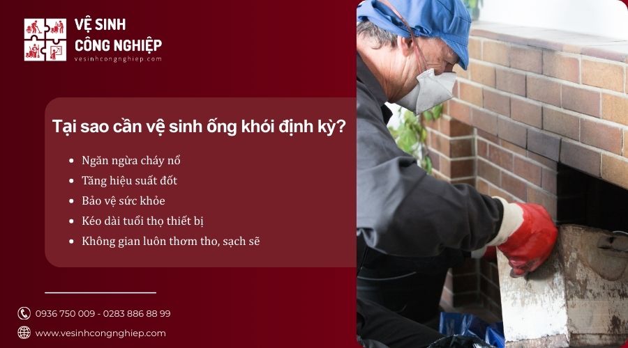 tại sao cần vệ sinh ống khói định kỳ 