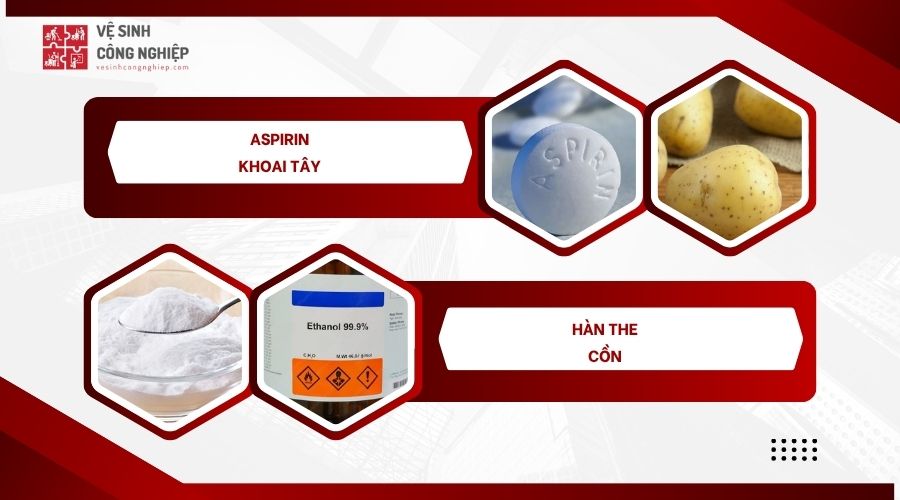 cách xử lý quần áo bị ẩm mốc bằng cồn 