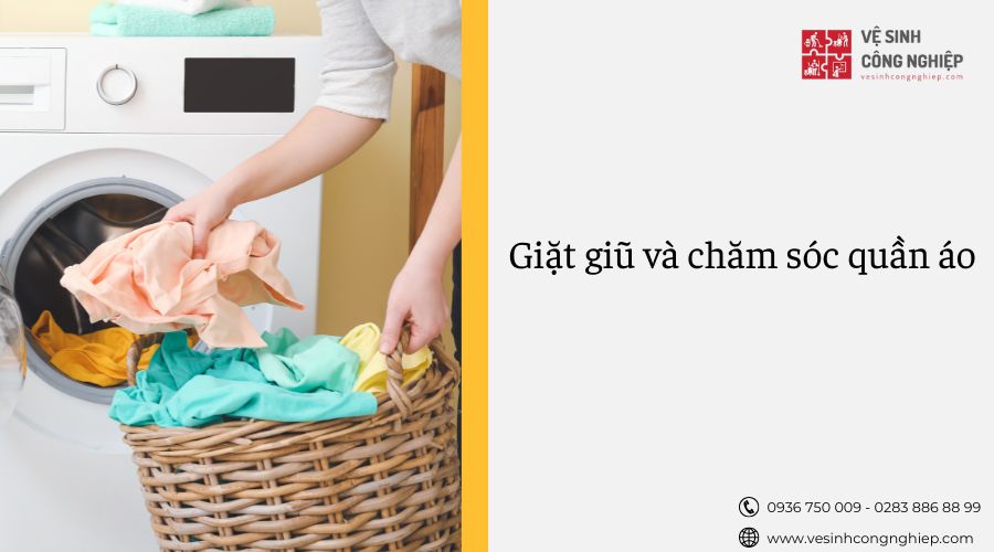 giặt giũ và chăm sóc quần áo 