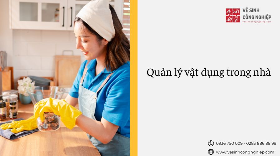 quản lý vật dụng trong nhà