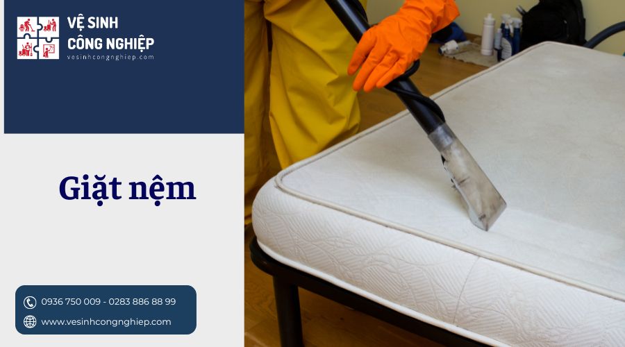 cách giặt nệm