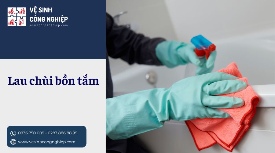 vệ sinh bồn tắm 