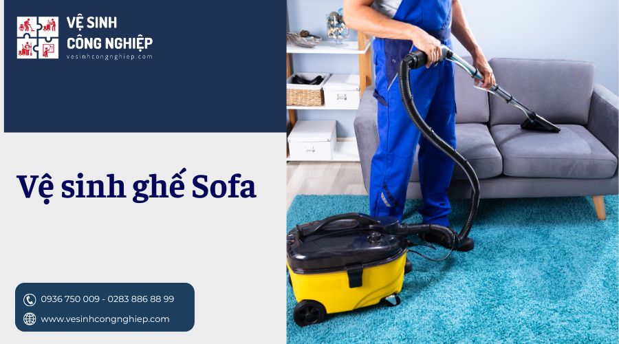 làm sạch vật dụng bằng cách vệ sinh ghế sofa