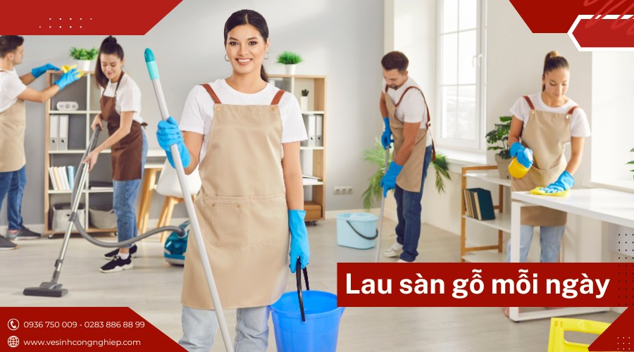 lau sàn gỗ mỗi ngày