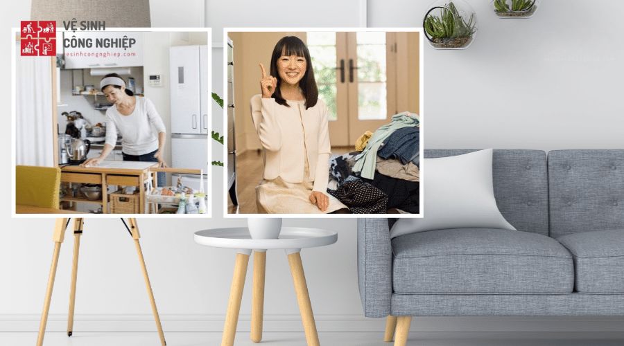 Cách vệ sinh nhà cửa theo phương pháp KonMari