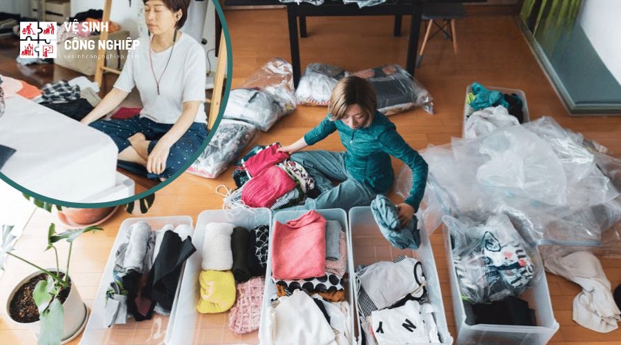 Sắp xếp, phân loại giúp dọn dẹp dễ dàng hơn