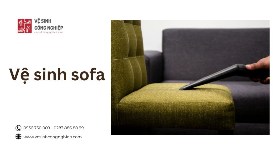 lưu ý khi vệ sinh ghế sofa