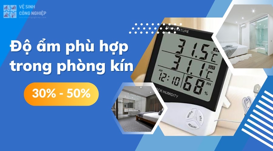 Độ ẩm không khí bao nhiêu là tốt nhất