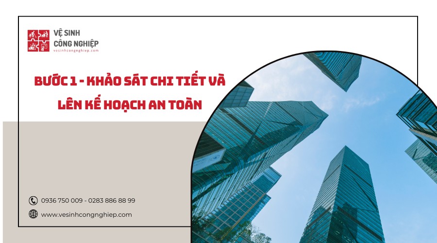 khảo sát chi tiết và lên kế hoạch an toàn