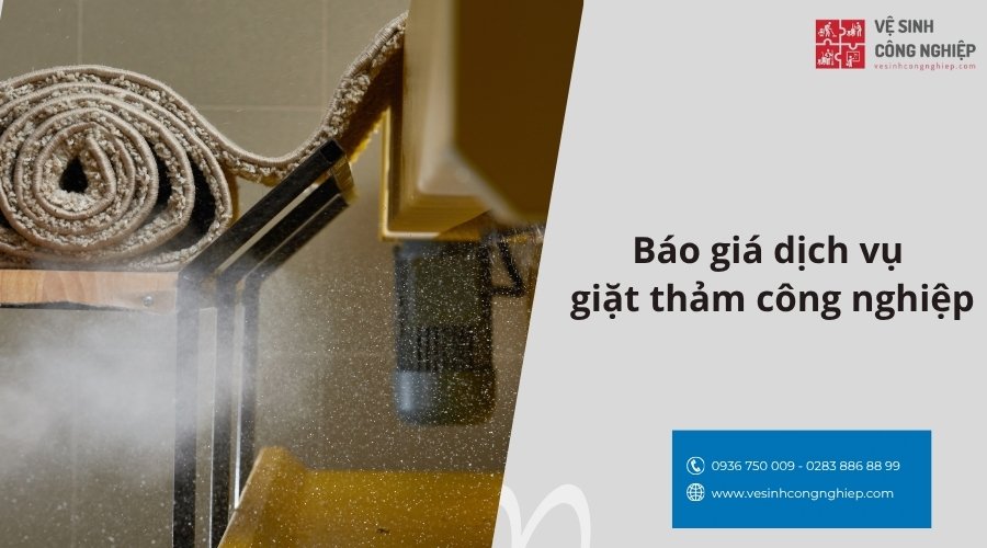 báo giá dịch vụ giặt thảm công nghiệp 