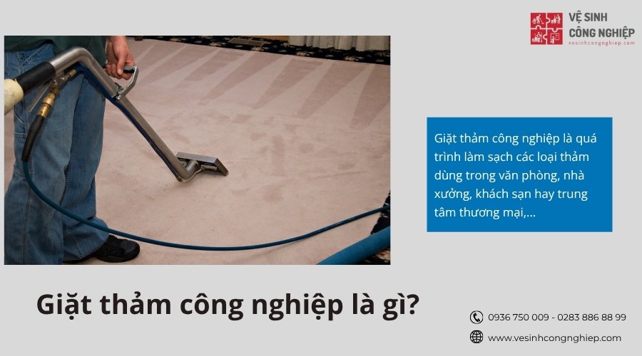 giặt thảm công nghiệp là gì