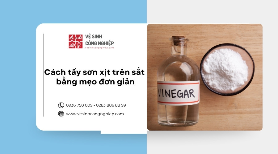 tẩy sơn xịt trên sắt bằng mẹo đơn giản