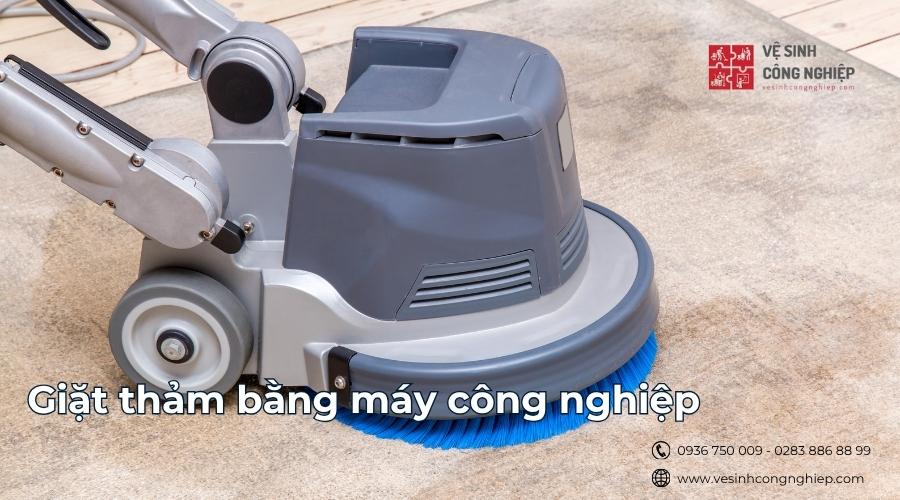 giặt thảm bằng máy công nghiệp