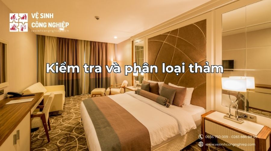 kiểm tra và phân loại thảm