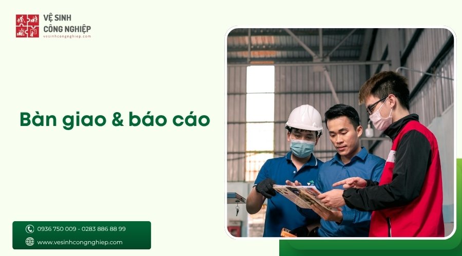 bàn giao và báo cáo