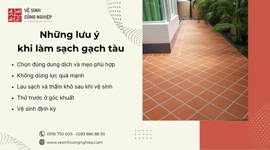 những lưu ý khi làm sạch gạc tàu 