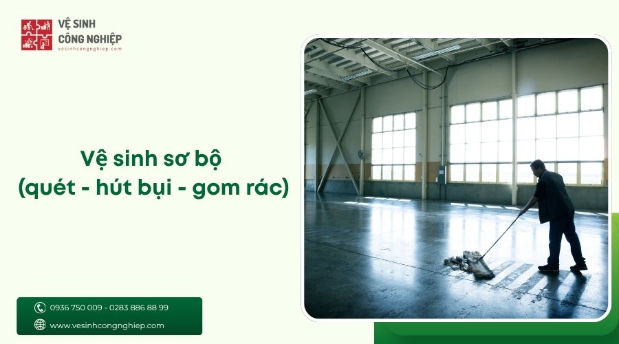 vệ sinh sơ bộ kho lạnh