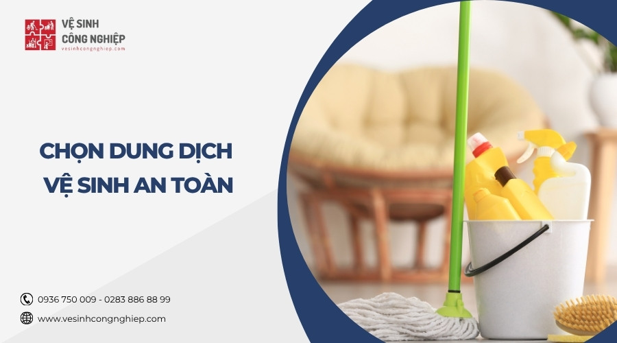 chọn dung dịch vệ sinh sàn epoxy 