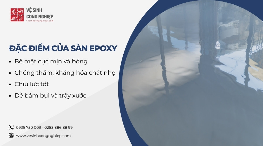 đặc điểm của sàn epoxy 