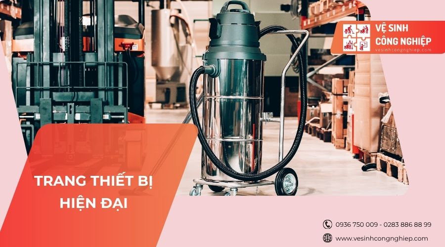 trang thiết bị hiện đại 