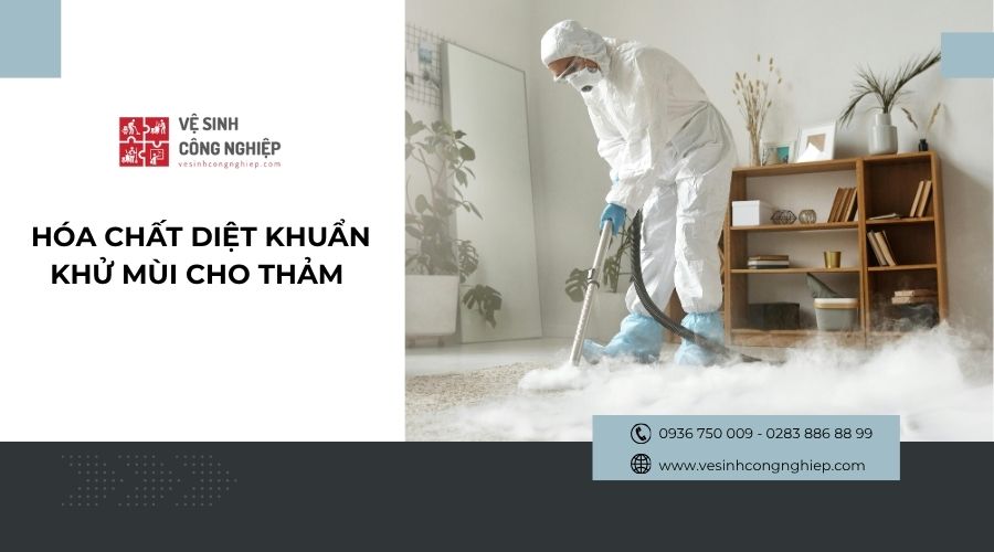 hóa chất diệt khuẩn khử mùi cho thảm
