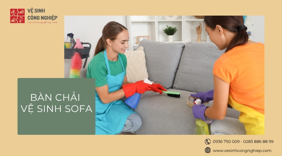 bàn chải vệ sinh sofa