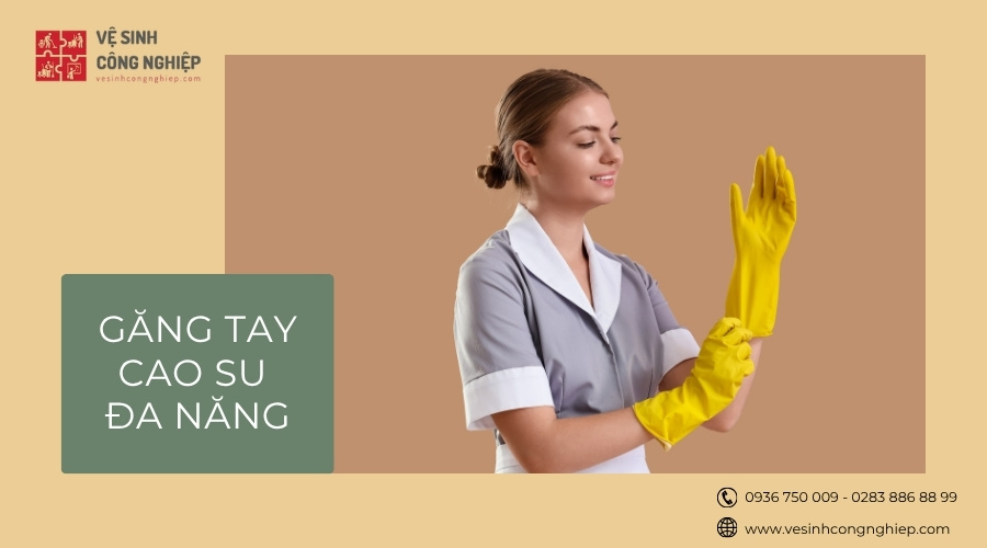 găng tay cao su đa năng