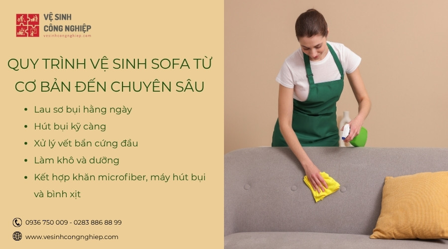 quy trình vệ sinh từ cơ bản đến chuyên sâu