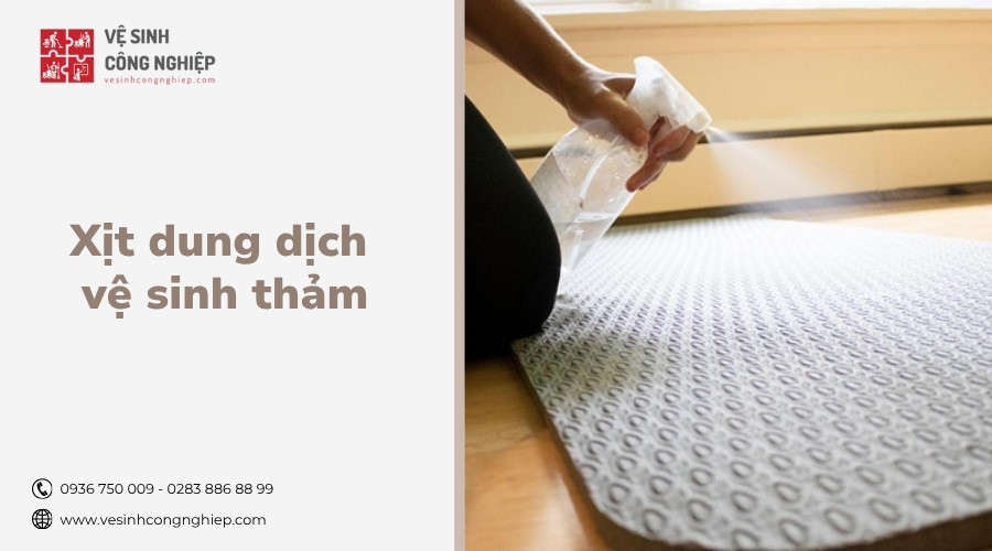 xịt dung dịch vệ sinh thảm