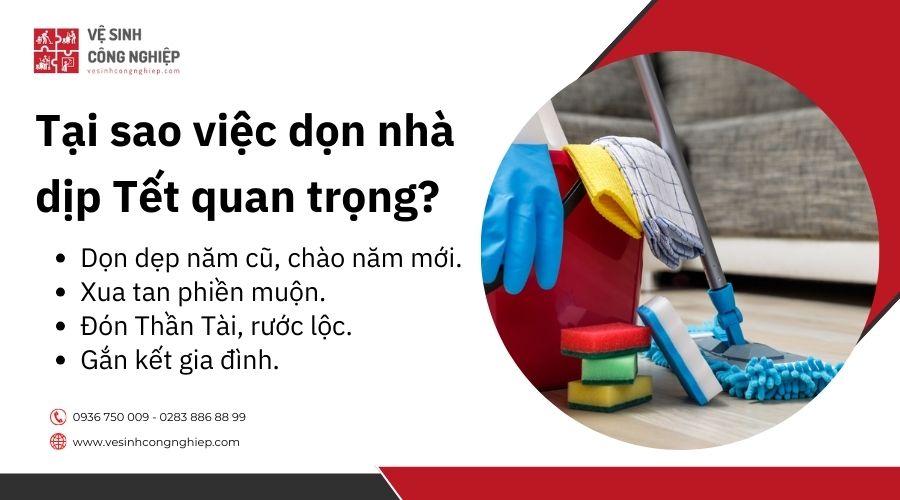 Tại sao việc dọn nhà dịp Tết quan trọng?