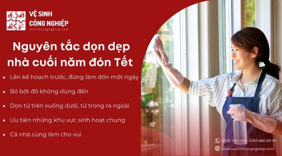 Nguyên tắc dọn dẹp nhà ai cũng nên biết