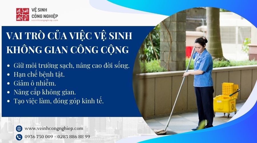 Vai trò của việc vệ sinh không gian công cộng