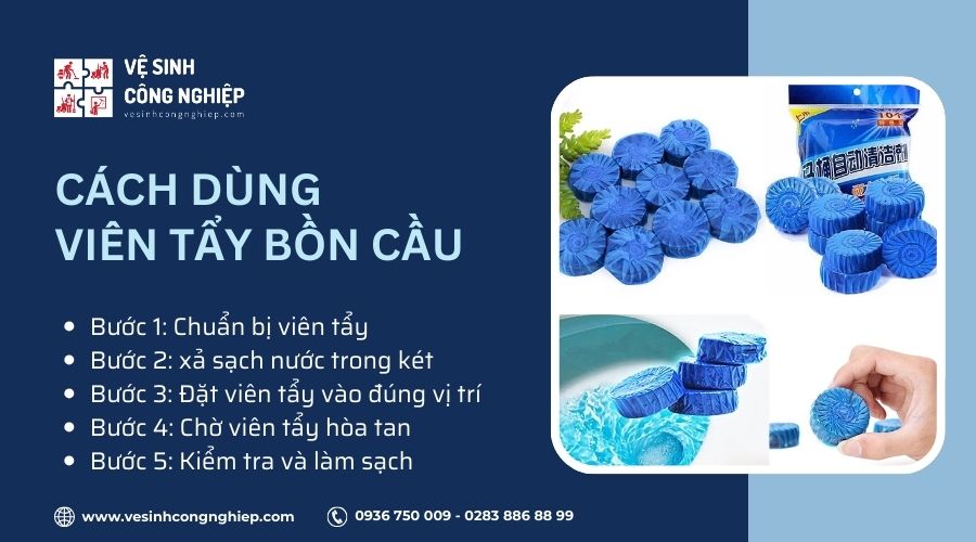 Cách sử dụng viên tẩy như thế nào cho đúng