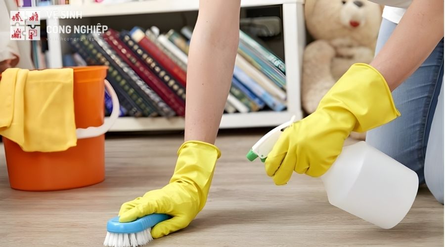 Vệ sinh nhà cửa sạch sẽ