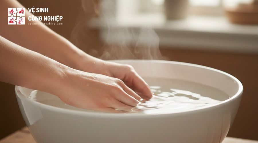 Cách tẩy keo 502 dính vào tay