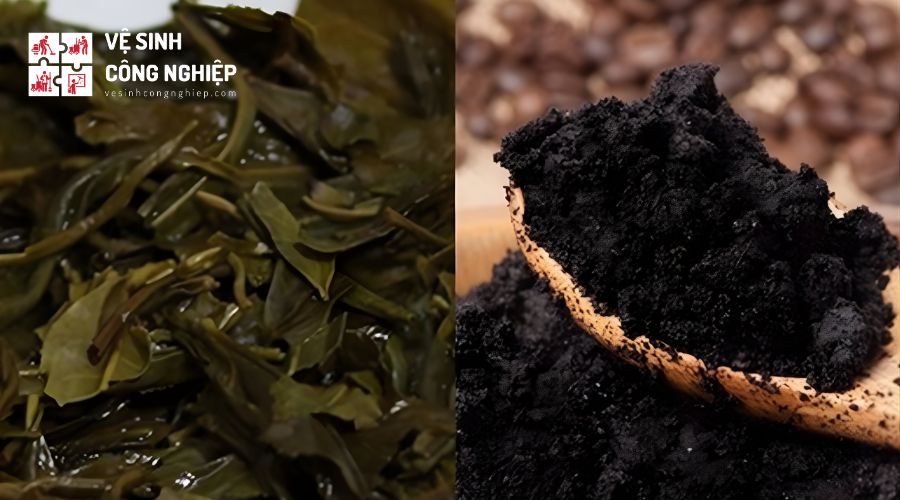 Khử mùi hôi tủ lạnh bằng bã trà, bã cà phê