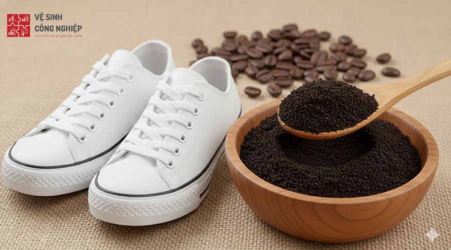 Cách khử mùi giày bằng bã trà, cà phê và trà túi lọc