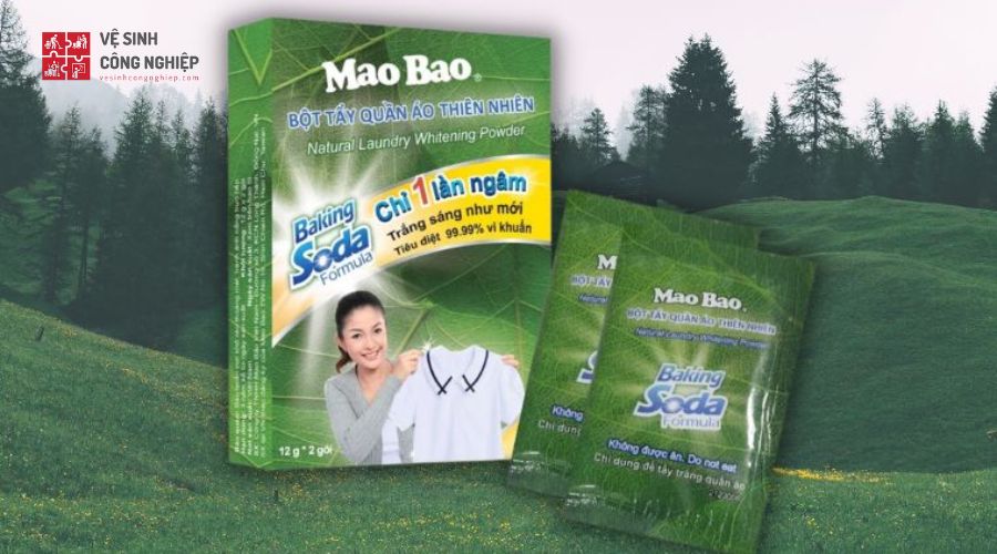 Bột tẩy trắng quần áo Mao Bao
