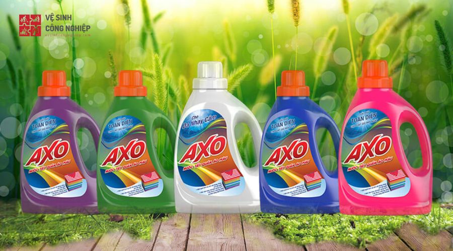 Nước tẩy quần áo màu Axo