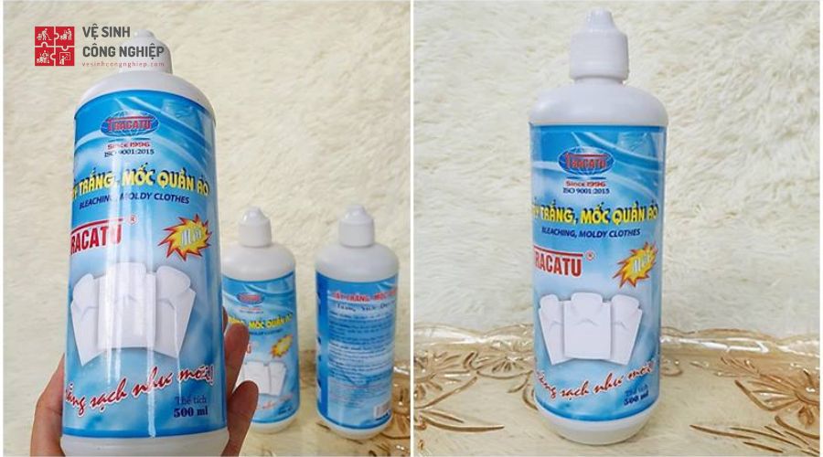 Nước tẩy quần áo màu Tracatu